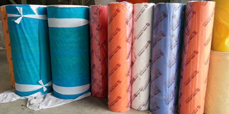 Colorful Non Woven Fabrics
